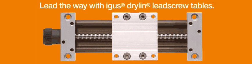 Igus® Lead Screw Module Drylin® Sht Product Range Overview